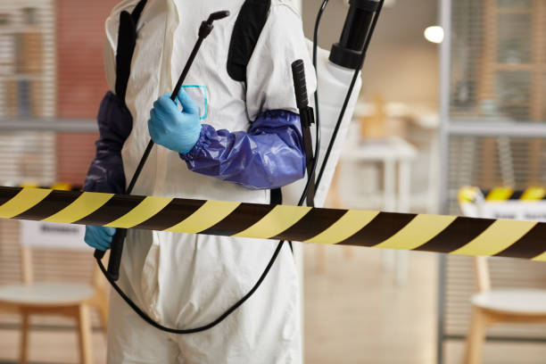 Professional Infectious Disease Decontamination technician working in Syosset, NY
